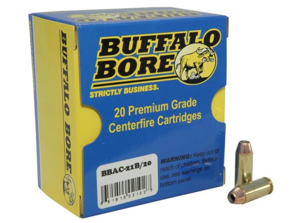 Buffalo Bore 10mm Auto 180 Gr. Jacketed Hollow Point- Box of 20
