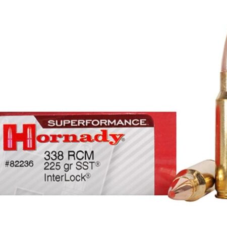 Hornady SUPERFORMANCE SST .338 Ruger Compact Magnum (RCM) 225 Gr. SST- Box of 20