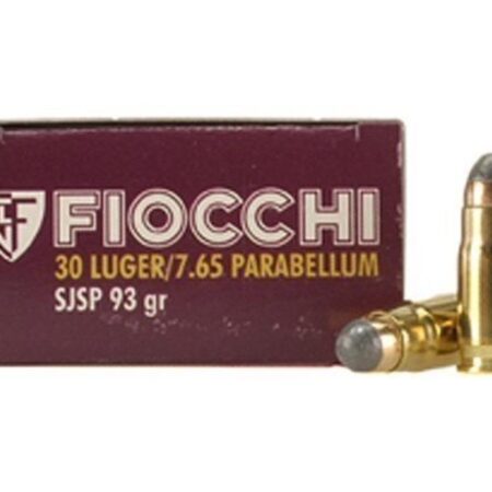 Fiocchi .30 Luger 93 Gr. Semi-Jacketed Soft Point- Box of 50