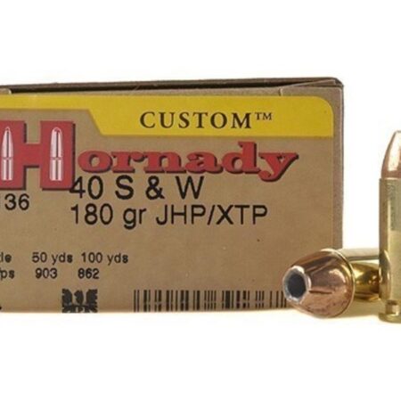 Hornady Custom .40 S&W 180 Gr. XTP Jacketed Hollow Point- Box of 20