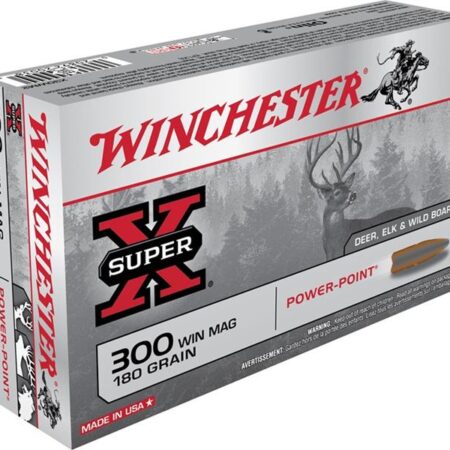 Winchester Super-X .300 Winchester Magnum 180 Gr. Power-Point- Box of 20