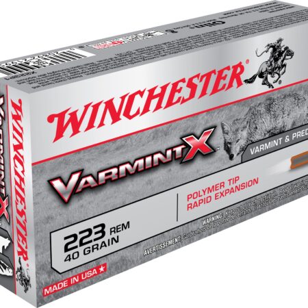 Winchester Varmint X .223 Remington 40 Gr. Polymer Tip- Box of 20
