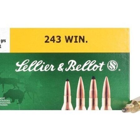 Sellier & Bellot .243 Winchester 100 Gr. Soft Point- Box of 20