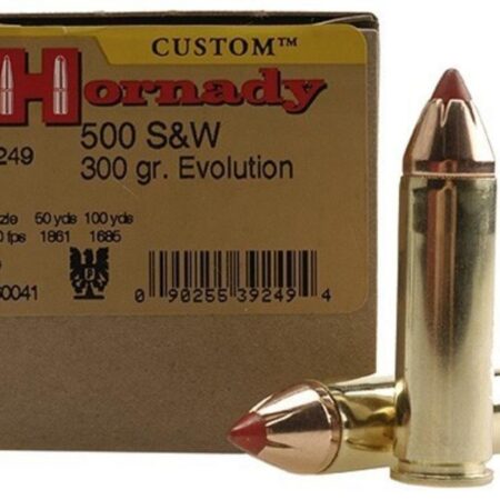 Hornady Custom .500 S&W Magnum 300 Gr. FTX- Box of 20