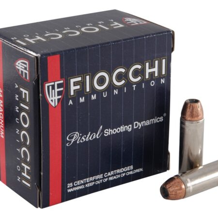 Fiocchi .44 Remington Magnum 200 Gr. Hornady XTP Jacketed Hollow Point- Box of 25