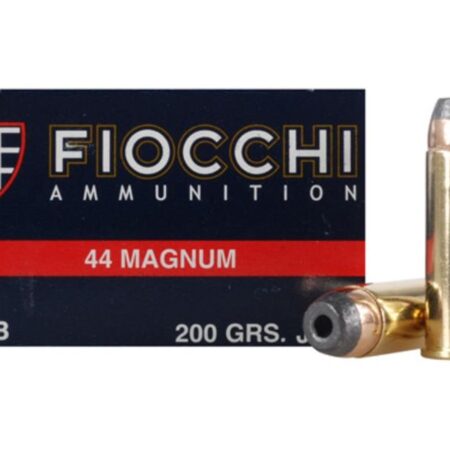 Fiocchi Shooting Dynamics .44 Remington Magnum 200 Gr. Semi-Jacketed Hollow Point- Box of 50
