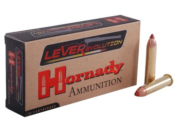 Hornady LEVERevolution .45-70 Government 250 Gr. Gilding Metal MonoFlex- Lead-Free- Box of 20