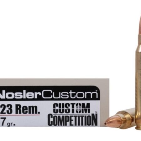 Nosler Match Grade .223 Remington 77 Gr. Custom Competition Match- Box of 20