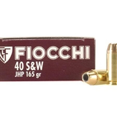 Fiocchi Shooting Dynamics .40 S&W 165 Gr. Jacketed Hollow Point- Box of 50
