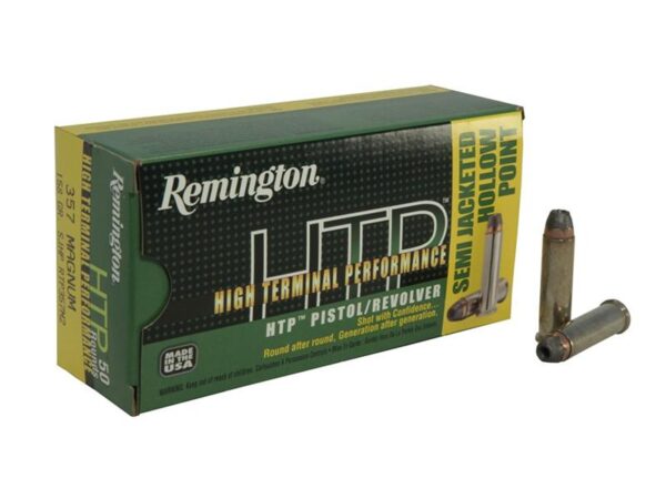 Remington High Terminal Performance .357 Remington Magnum 125 Gr. Semi-Jacketed Hollow Point- Box of 50