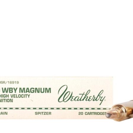 Weatherby .270 Weatherby Magnum 130 Gr. Norma Spitzer- Box of 20