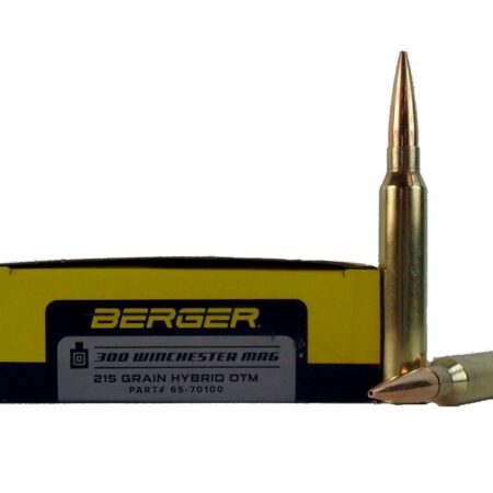 Berger Match Grade .300 Winchester Magnum 215 Gr. Hybrid OTM- Box of 20