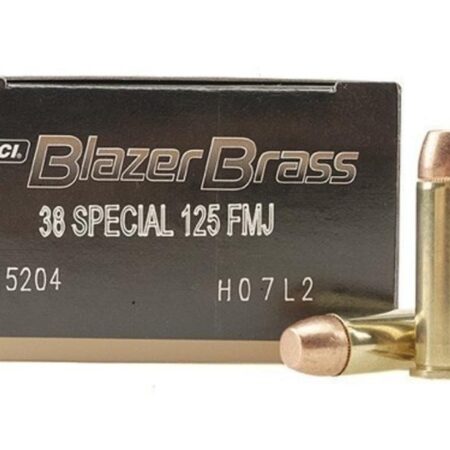 CCI Blazer Brass .38 Special 125 Gr. Full Metal Jacket- Box of 50