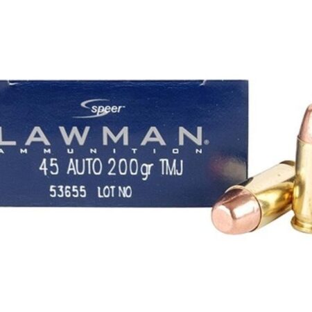 Speer Lawman .45 ACP 200 Gr. Total Metal Jacket- Box of 50