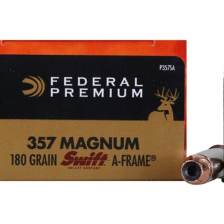 Federal Premium Vital-Shok .357 Magnum 180 Gr. Bonded A-Frame Hollow Point- Box of 20