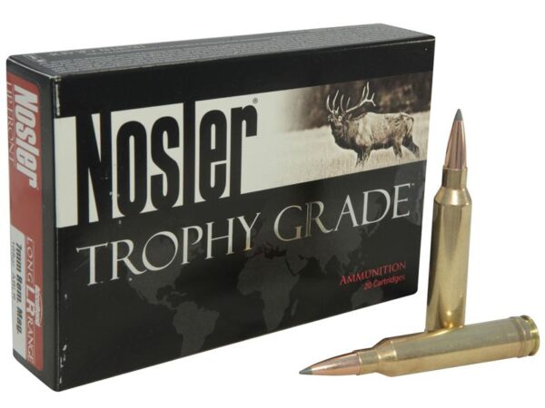Nosler Trophy Grade 7mm Remington Magnum 168 Gr. AccuBond Long Range- Box of 20