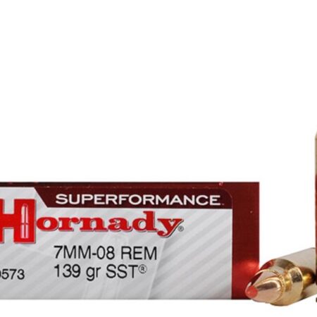 Hornady SUPERFORMANCE 7mm-08 Remington 139 Gr. SST- Box of 20