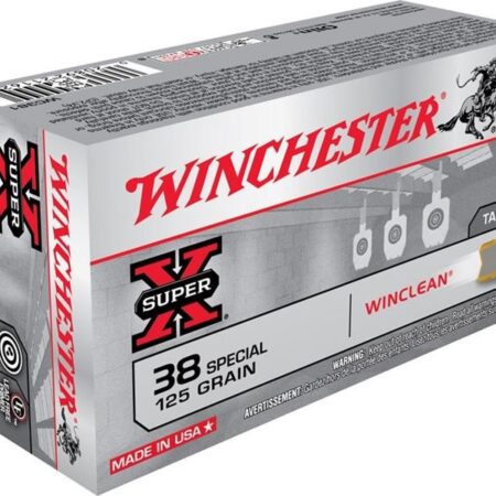 Winchester USA WinClean .38 Special 125 Gr. Jacketed Soft Point- Box of 50