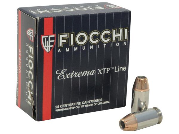 Fiocchi Extrema .45 ACP 230 Gr. Hornady XTP Jacketed Hollow Point- Box of 25
