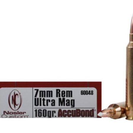 Nosler Trophy Grade 7mm Remington Ultra Magnum 160 Gr. AccuBond- Box of 20