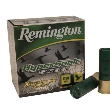 Remington HyperSonic 12 Gauge 3" 1-1/8 oz #2 Non-Toxic Steel Shot- Box of 25