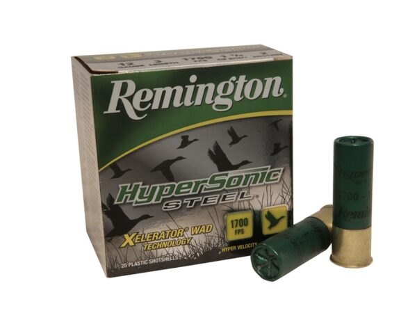 Remington HyperSonic 12 Gauge 3" 1-1/8 oz #2 Non-Toxic Steel Shot- Box of 25