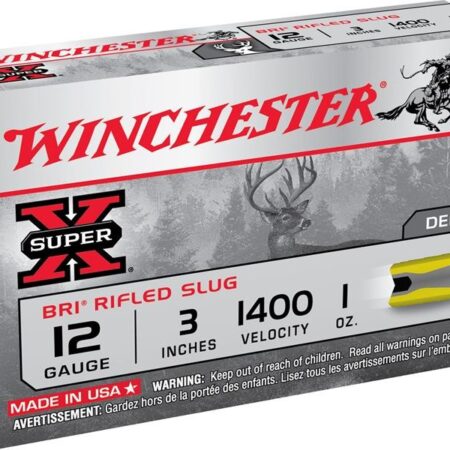Winchester Super-X 12 Gauge 3" 1 oz BRI Sabot Slug- Box of 5