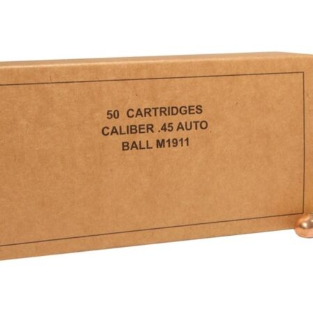 Winchester Military Service Grade .45 ACP 230 Gr. Full Metal Jacket- Box of 50