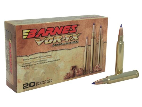 Barnes VOR-TX .300 Weatherby Magnum 180 Gr. Tipped Triple-Shock X Bullet Boat Tail- Lead-Free- Box of 20