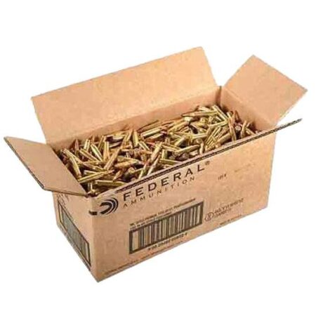 Federal 5.56x45mm NATO 55 Gr. XM193 Full Metal Jacket Boat Tail- Case of 1000