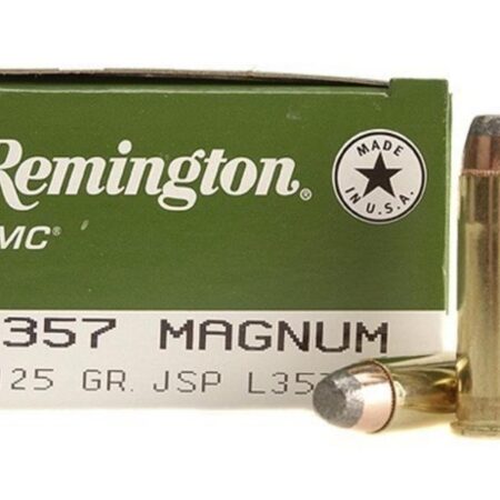 Remington UMC .357 Magnum 125 Gr. Jacketed Soft Point- Box of 50