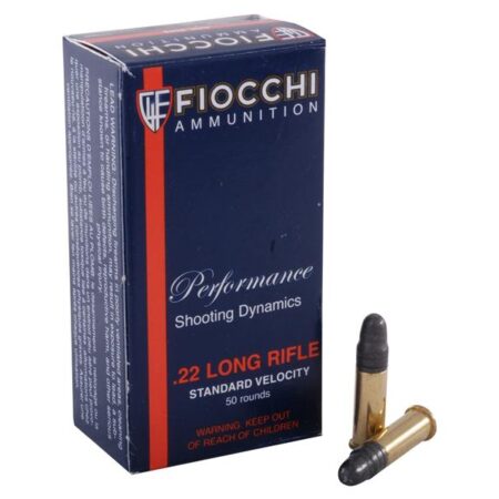 Fiocchi Shooting Dynamics .22 Long Rifle 40 Gr. Lead Round Nose- Box of 500