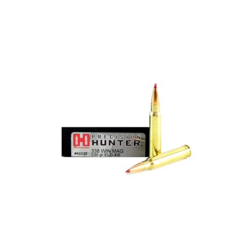 Hornady Precision Hunter .338 Winchester Magnum 230 Gr. ELD-X- Box of 20