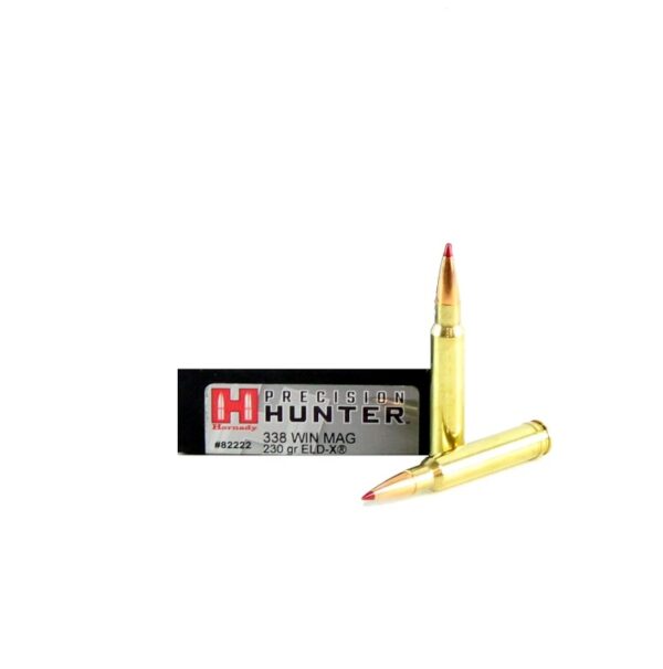 Hornady Precision Hunter .338 Winchester Magnum 230 Gr. ELD-X- Box of 20
