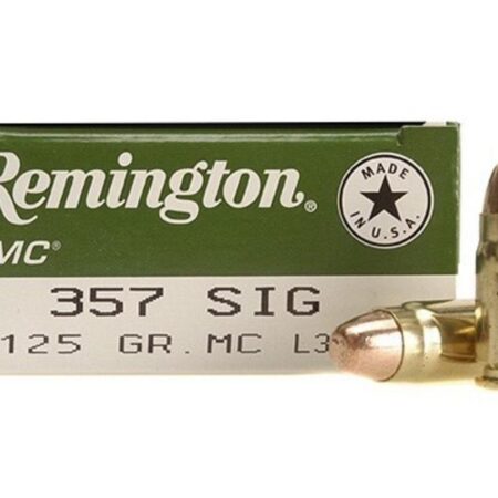 Remington UMC .357 Sig 125 Gr. Full Metal Jacket- Box of 50