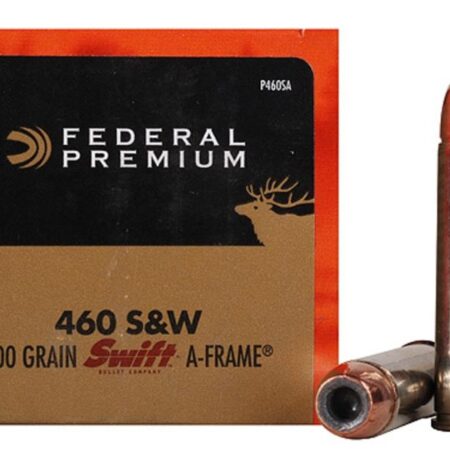 Federal Premium Vital-Shok .460 S&W Magnum 300 Gr. Bonded A-Frame Hollow Point- Box of 20