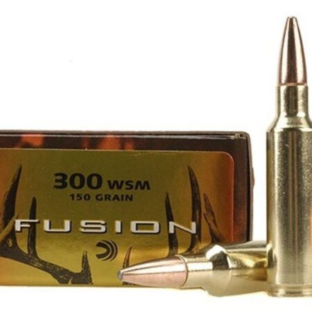Federal Fusion .300 Winchester Short Magnum (WSM) 150 Gr. Spitzer Boat Tail- Box of 20