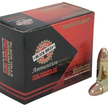 Black Hills 9mm Luger 115 Gr. FMJ- Box of 20