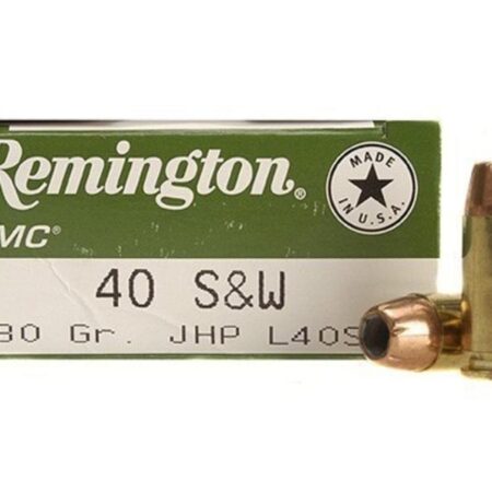 Remington UMC .40 S&W 180 Gr. Jacketed Hollow Point- Box of 50