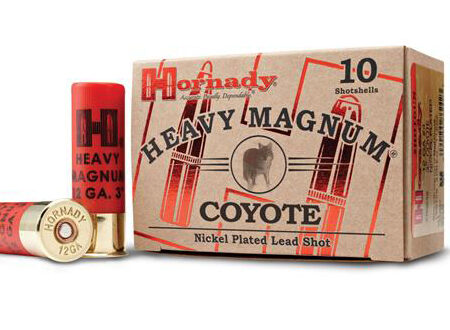 Hornady Heavy Magnum Coyote 12 Gauge 3" 1-1/2 oz BB Nickel Plated Shot- Box of 10
