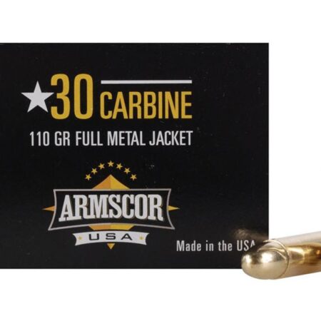 Armscor .30 Carbine 110 Gr. FMJ- Box of 50