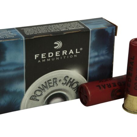 Federal Power-Shok 12 Gauge 2-3/4" Buffered 00 Buckshot 12 Pellets- Box of 5