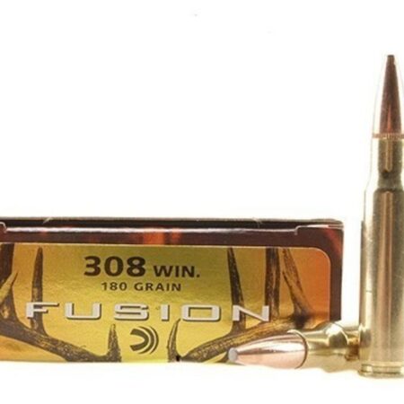 Federal Fusion .308 Winchester 180 Gr. Spitzer Boat Tail- Box of 20