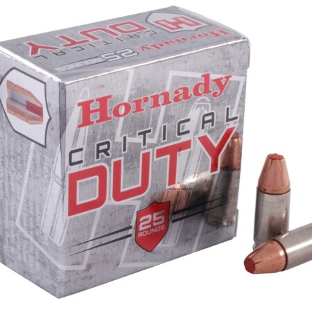 Hornady Critical Duty 9mm Luger +P 124 Gr. FlexLock- Box of 25