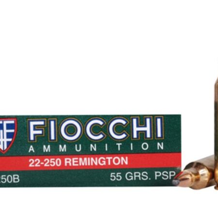 Fiocchi Shooting Dynamics .22-250 Remington 55 Gr. Pointed Soft Point- Box of 20