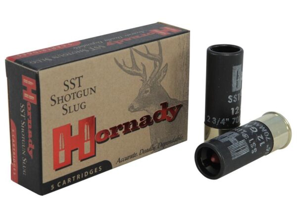 Hornady Custom Lite 12 Gauge 2-3/4" 300 Gr. FTX Sabot Slug- Box of 5