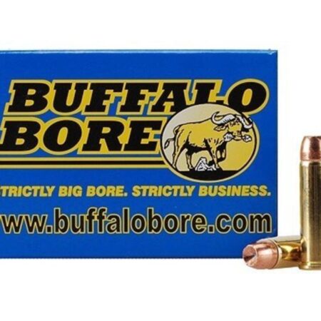 Buffalo Bore .357 Magnum 158 Gr. Jacketed Hollow Point Low Recoil- Box of 20