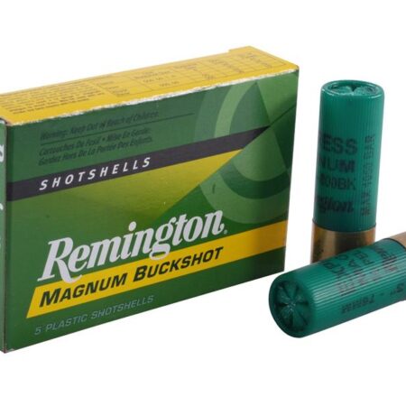 Remington Express 12 Gauge 3" 00 Buckshot 15 Pellets- Box of 5