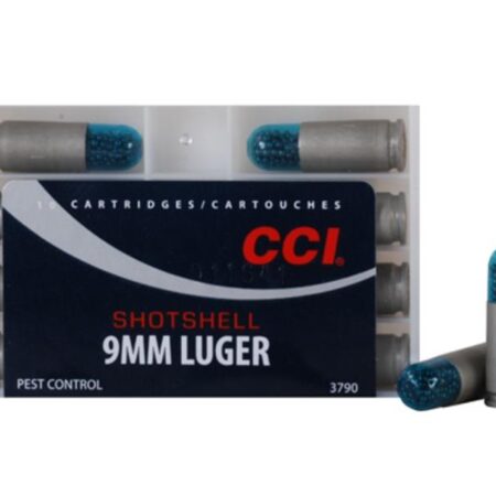 CCI Shotshell 9mm Luger 53 Gr. #12 Shot- Box of 10