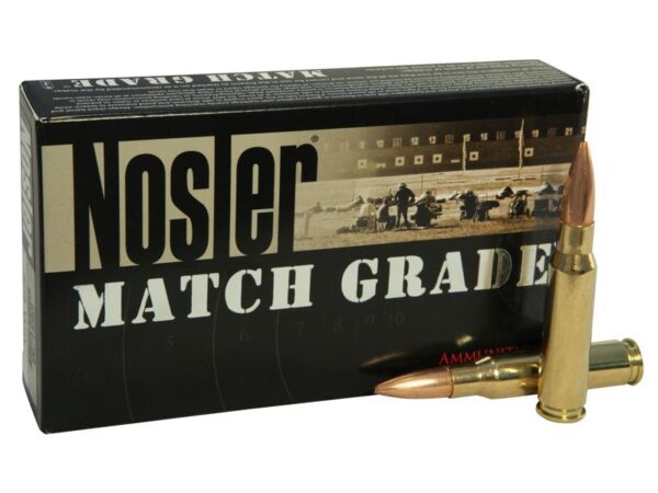 Nosler Match Grade .308 Winchester 155 Gr. Custom Competition- Box of 20